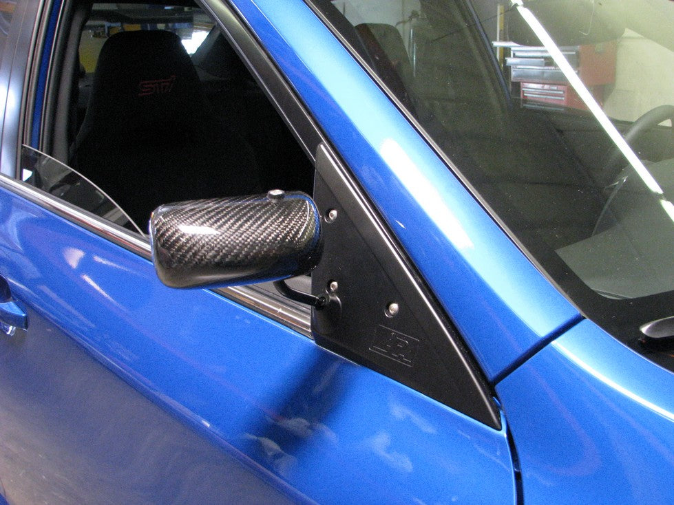 Formula GT3 Carbon Fiber Mirror/Black- 2002-2007 Subaru Impreza WRX/STI