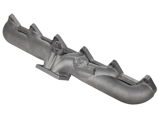aFe Power BladeRunner Ported Ductile Iron Exhaust Manifold — Dodge Diesel Trucks 98.5-02 L6-5.9L (td) — 46-40034