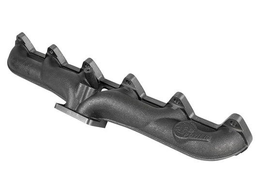 aFe Power BladeRunner Ported Ductile Iron Exhaust Manifold — Dodge Diesel Trucks 94-98 L6-5.9L (td) — 46-40044-1