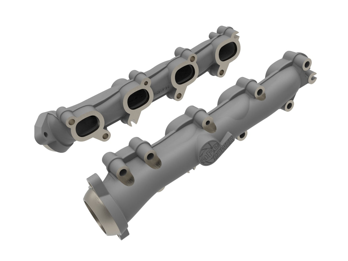aFe Power BladeRunner Ported Ductile Iron Exhaust Manifolds — Dodge/RAM 1500 09-18/RAM 1500 Classic 19-24 V8-5.7L HEMI — 46-40164