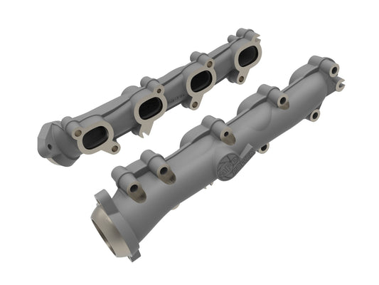 aFe Power BladeRunner Ported Ductile Iron Exhaust Manifolds — Dodge/RAM 1500 09-18/RAM 1500 Classic 19-24 V8-5.7L HEMI — 46-40164