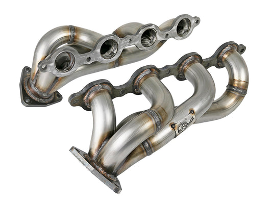 aFe Power Twisted Steel 304 Stainless Steel Headers — GM Silverado/Sierra 1500 19-26 V8-5.3L/6.2L — 48-34134