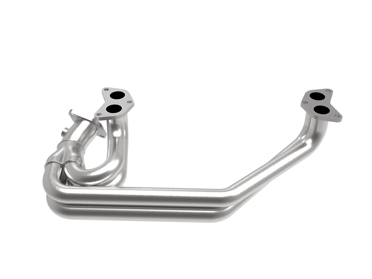 aFe Power Twisted Steel Long Tube Header — Subaru Impreza WRX/STi/Legacy 02-21 H4-2.0L (t)/2.5L (t) — 48-36803