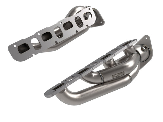 aFe Power Twisted Steel 304 Stainless Steel Short Tube Header — Jeep Wrangler 392 21-26 V8-6.4L — 48-38031