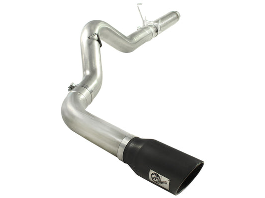 aFe Power ATLAS 5 IN Aluminized Steel DPF-Back Exhaust System — Dodge Diesel Trucks 07.5-12 L6-6.7L (td) — 49-02016-B