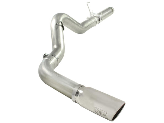 aFe Power ATLAS 5 IN Aluminized Steel DPF-Back Exhaust System — Dodge Diesel Trucks 07.5-12 L6-6.7L (td) — 49-02016-P