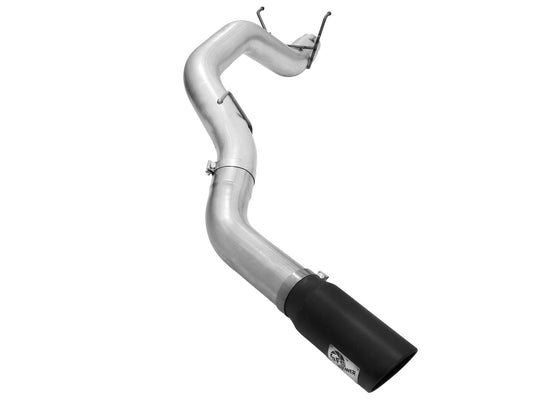 aFe Power ATLAS 5 IN Aluminized Steel DPF-Back Exhaust System — Dodge RAM Diesel Trucks 13-18 L6-6.7L (td) — 49-02039-B