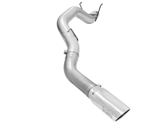 aFe Power ATLAS 5 IN Aluminized Steel DPF-Back Exhaust System — Dodge RAM Diesel Trucks 13-18 L6-6.7L (td) — 49-02039-P