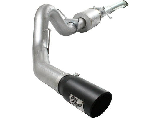aFe Power ATLAS 4 IN Aluminized Steel Cat-Back Exhaust System — Ford F-150 11-14 V6-3.5L (tt) — 49-03041-B