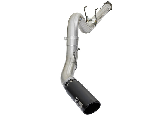 aFe Power ATLAS 5 IN Aluminized Steel DPF-Back Exhaust System — Ford Diesel Trucks 17-26 V8-6.7L (td) — 49-03090-B