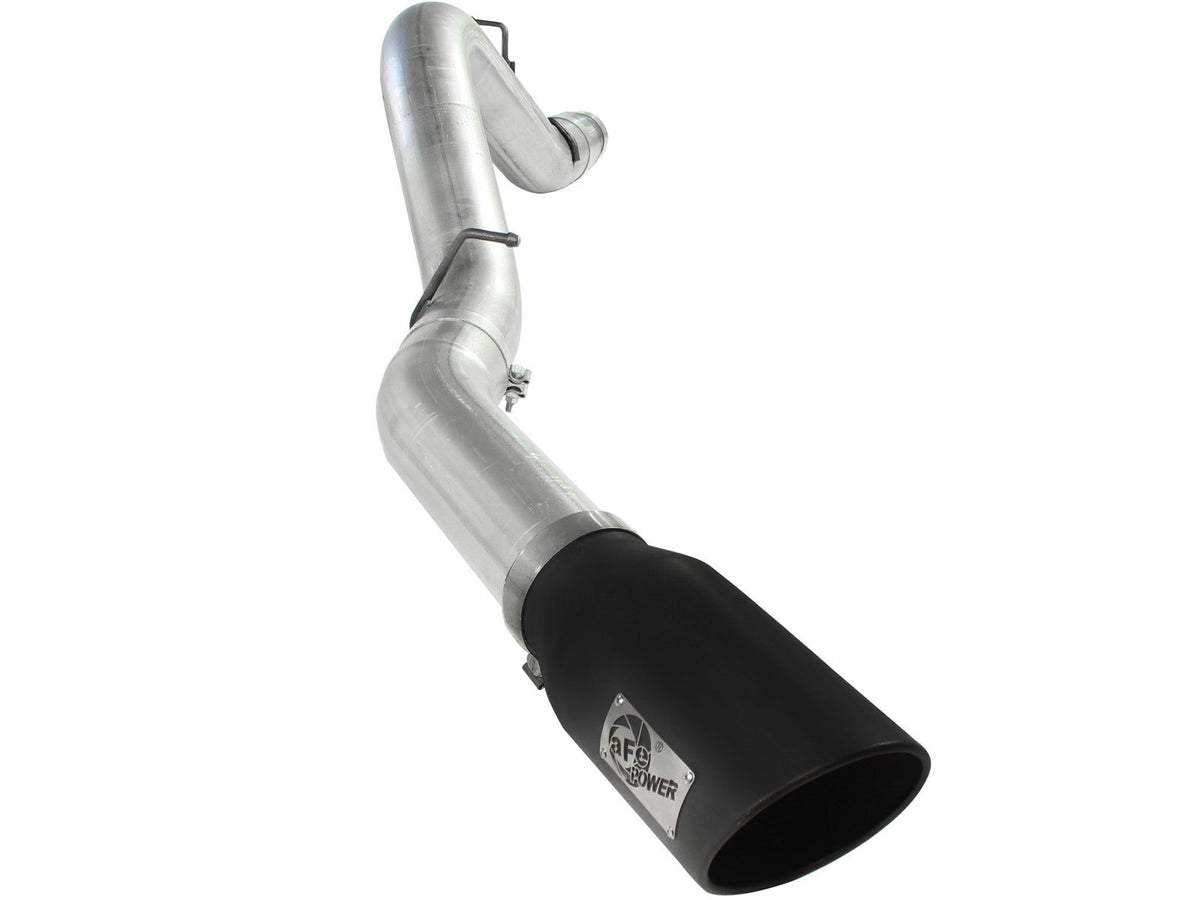 aFe Power ATLAS 5 IN Aluminized Steel DPF-Back Exhaust System — GM Diesel Trucks 11-16 V8-6.6L (td) LML — 49-04041-B