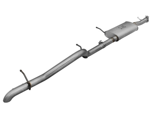 aFe Power Scorpion 2-1/2 IN Aluminized Steel Cat-Back Hi-Tuck Exhaust System — Jeep Wrangler (JK) 07-18 V6-3.6L/3.8L — 49-08040