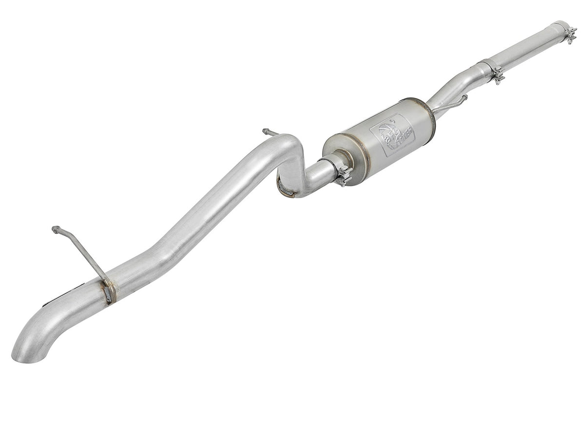 aFe Power Scorpion 2-1/2 IN Aluminized Steel Cat-Back Hi-Tuck Exhaust System — Jeep Wrangler (JK) 07-18 V6-3.6L/3.8L — 49-08055