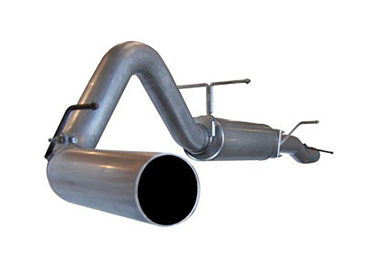 aFe Power Large Bore-HD 4 IN 409 Stainless Steel Cat-Back Exhaust System — Ford Diesel Trucks 03-07 V8-6.0L (td) — 49-13003
