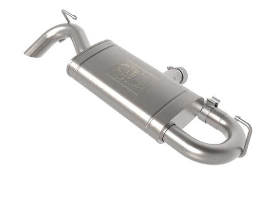 aFe Power Vulcan Series 2-1/2 IN 304 Stainless Steel Axle-Back Hi-Tuck Exhaust System — Ford Bronco Sport 21-26 L3-1.5L (t)/L4-2.0L (t) — 49-33141