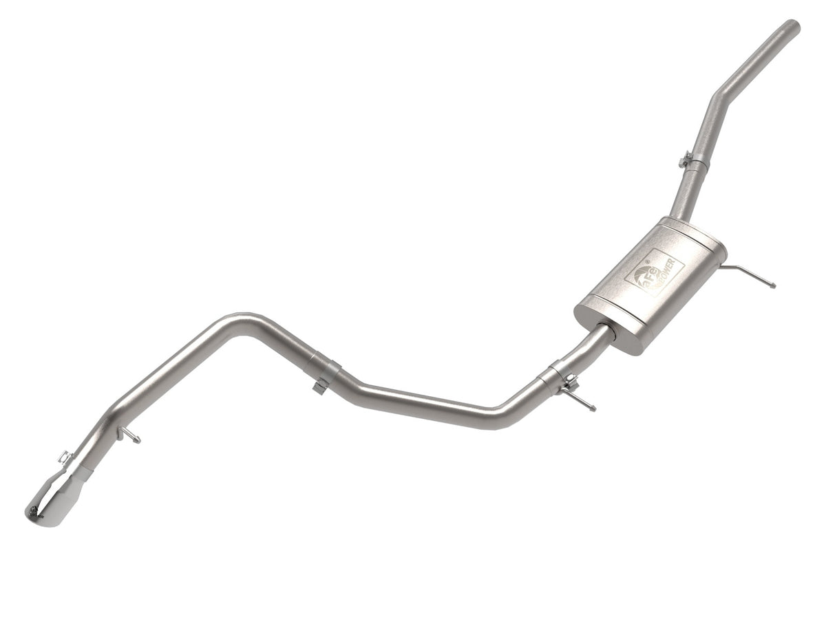 aFe Power Vulcan Series 2-1/2 IN 304 Stainless Steel Cat-Back Exhaust System w/ Polished Tip — Ford Maverick 22-26 L4-2.0L (t) AWD — 49-33145-P