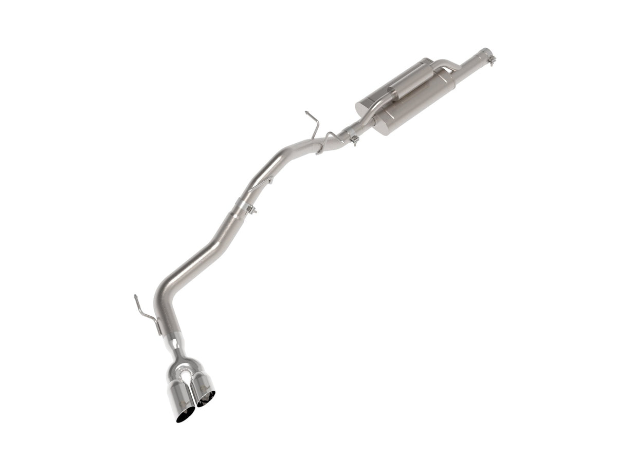 aFe Power Vulcan Series 2-1/2 IN to 3 IN 304 Stainless Steel Cat-Back Exhaust System w/ Polished Tip — Ford Ranger 24-26 L4-2.3L (t) — 49-33148-P