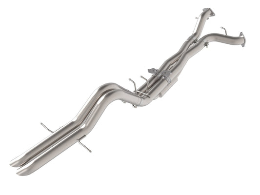 aFe Power Vulcan Series 3 IN Stainless Steel Cat-Back Hi-Tuck Exhaust System — Ford Bronco Raptor 22-26 V6-3.0L (tt) — 49-33153
