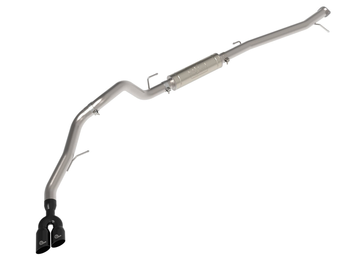 aFe Power Vulcan Series 3 IN 304 Stainless Steel Rear-Side Exit Exhaust System w/ Black Tip — Ford Ranger/Ranger Raptor 22-26 L4-2.0L (td) — 49-33156-B