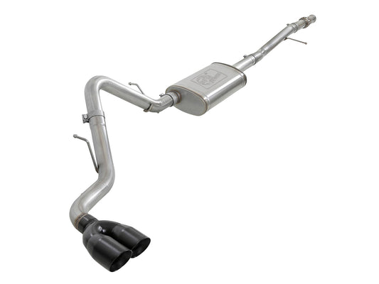 aFe Power Vulcan Series 3 IN 304 Stainless Steel Cat-Back Exhaust System — GM Silverado/Sierra 1500 19-26 V6-4.3L/V8-5.3L — 49-34106-B