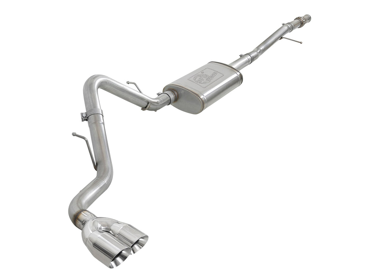 aFe Power Vulcan Series 3 IN 304 Stainless Steel Cat-Back Exhaust System — GM Silverado/Sierra 1500 19-26 V6-4.3L/V8-5.3L — 49-34106-P