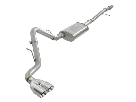 aFe Power Vulcan Series 3 IN 304 Stainless Steel Cat-Back Exhaust System — GM Silverado/Sierra 1500 19-26 V6-4.3L/V8-5.3L — 49-34106-P