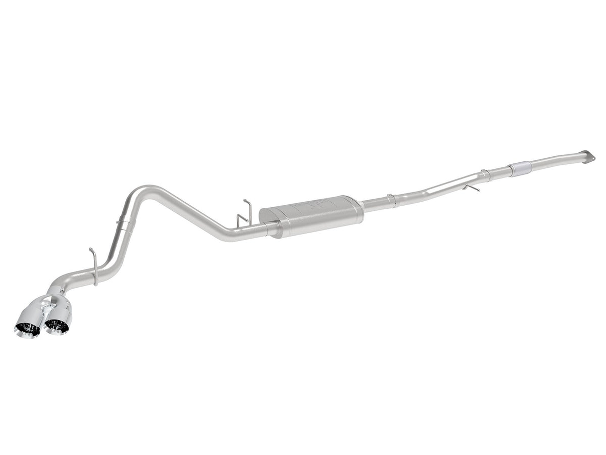 aFe Power Vulcan Series 3 IN 304 Stainless Steel Cat-Back Exhaust System — GM Silverado/Sierra 1500 19-26 L4-2.7L (t) — 49-34109-P