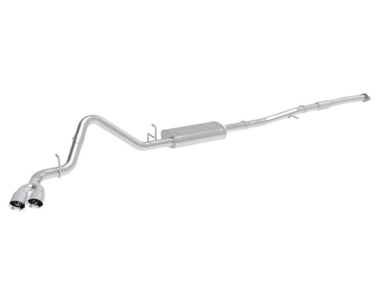 aFe Power Vulcan Series 3 IN 304 Stainless Steel Cat-Back Exhaust System — GM Silverado/Sierra 1500 19-26 L4-2.7L (t) — 49-34109-P