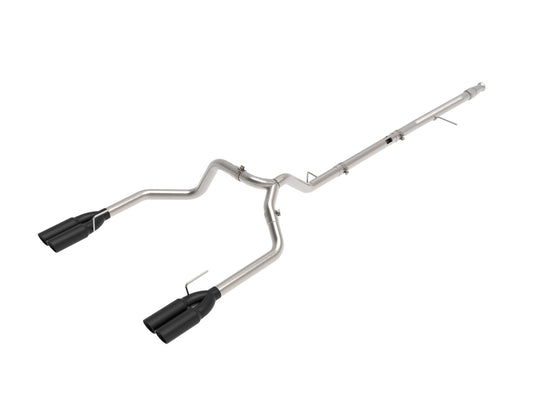 aFe Power Vulcan Series 3 IN 304 Stainless Steel DPF-Back Exhaust System w/ Black Tip — GM Trucks 20-22 L6-3.0L (td) LM2 — 49-34130-B