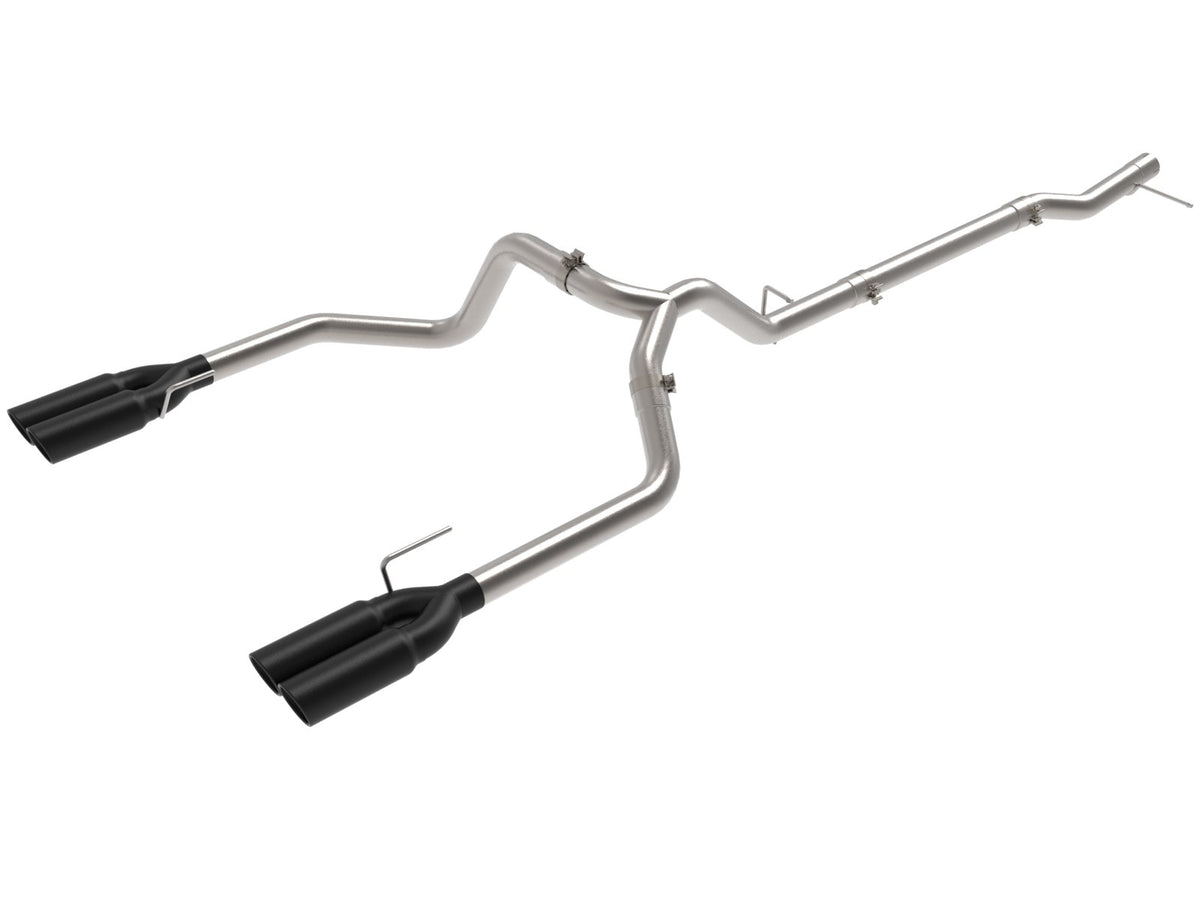 aFe Power Vulcan Series 3 IN 304 Stainless Steel DPF-Back Exhaust System w/ Black Tip — GM Trucks 23-26 L6-3.0L (td) LZ0 — 49-34146-B