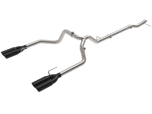 aFe Power Vulcan Series 3 IN 304 Stainless Steel DPF-Back Exhaust System w/ Black Tip — GM Trucks 23-26 L6-3.0L (td) LZ0 — 49-34146-B