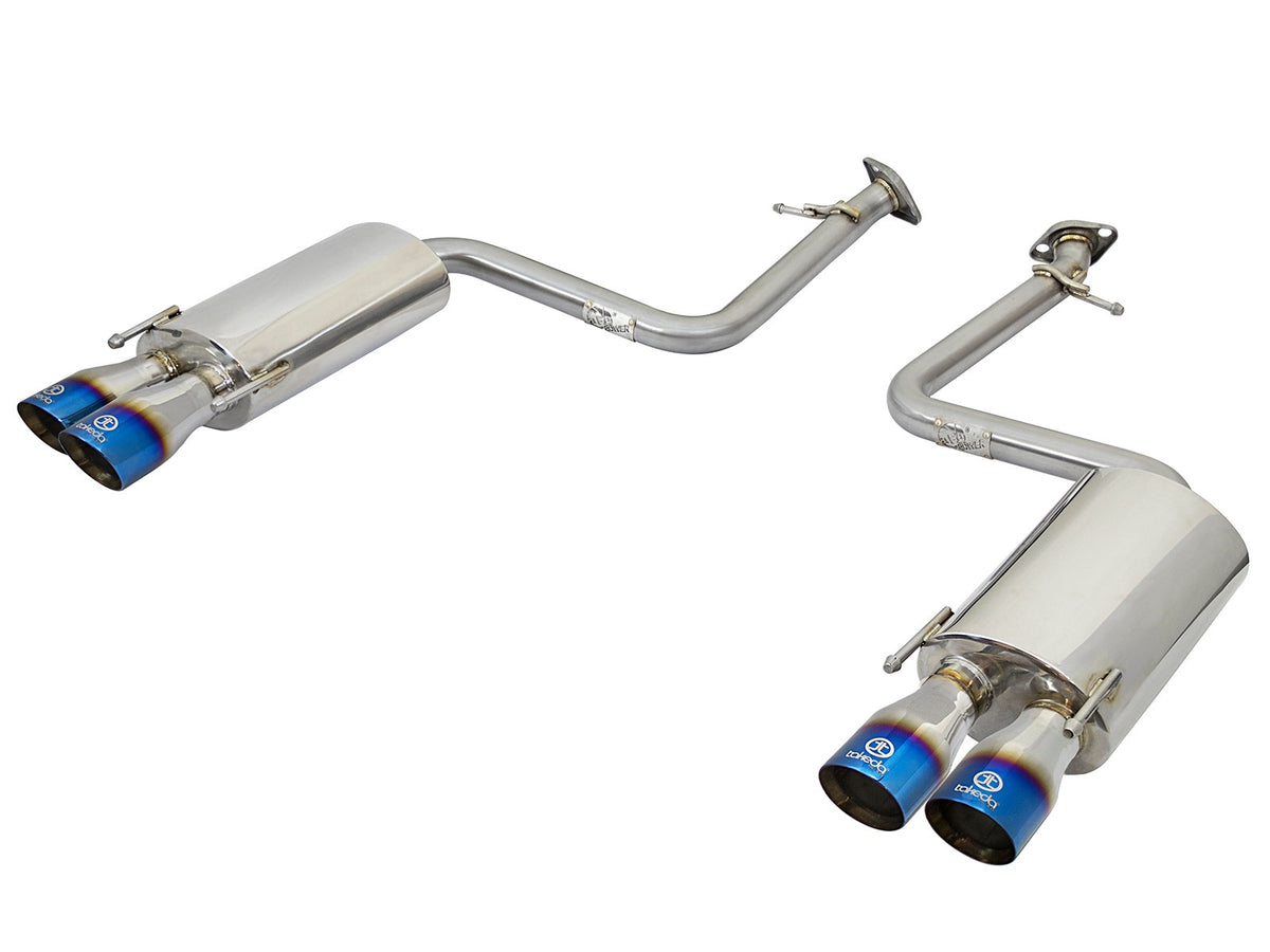 aFe Power Takeda 2 IN 304 Stainless Steel Axle-Back Exhaust System — Lexus RC200t 16-17 /RC300 18-23 L4-2.0L (t)/RC350 15-23 V6-3.5L — 49-36037-L
