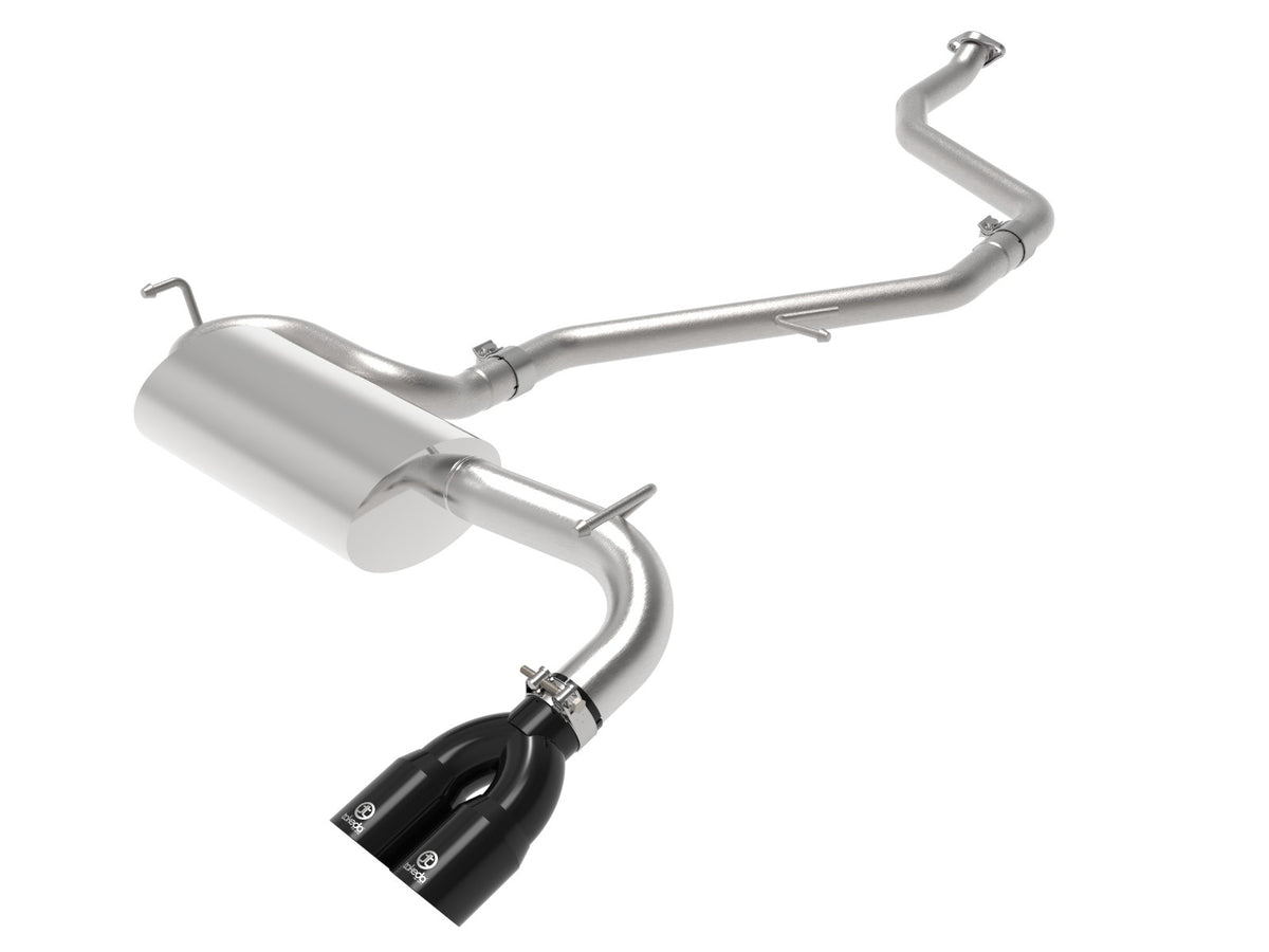 aFe Power Takeda 2 IN to 2-1/2 IN 304 Stainless Steel Cat-Back Exhaust System — Lexus CT200h 11-17 L4-1.8L — 49-36047-B