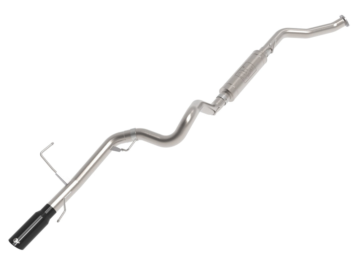 aFe Power Vulcan Series 3 IN Stainless Steel Rear Exit Exhaust System w/ Black Tip — Toyota Land Cruiser (J300) 22-26 V6-3.3L (td) — 49-36064-B
