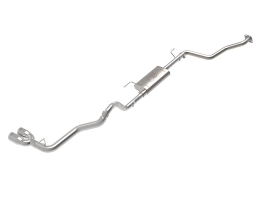 aFe Power Vulcan Series 2-1/2 IN to 3 IN 304 Stainless Steel Cat-Back Exhaust System w/ Polished Tip — Toyota Tacoma 24-26 L4-2.4L (t) — 49-36074-P