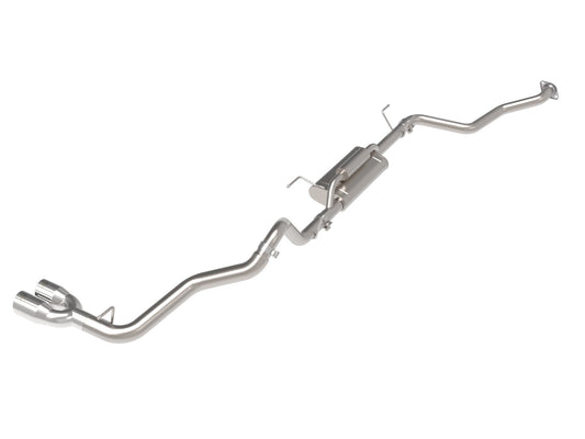 aFe Power Vulcan Series 2-1/2 IN to 3 IN 304 Stainless Steel Cat-Back Exhaust System w/ Polished Tip — Toyota Tacoma 24-26 L4-2.4L (t) — 49-36078-P