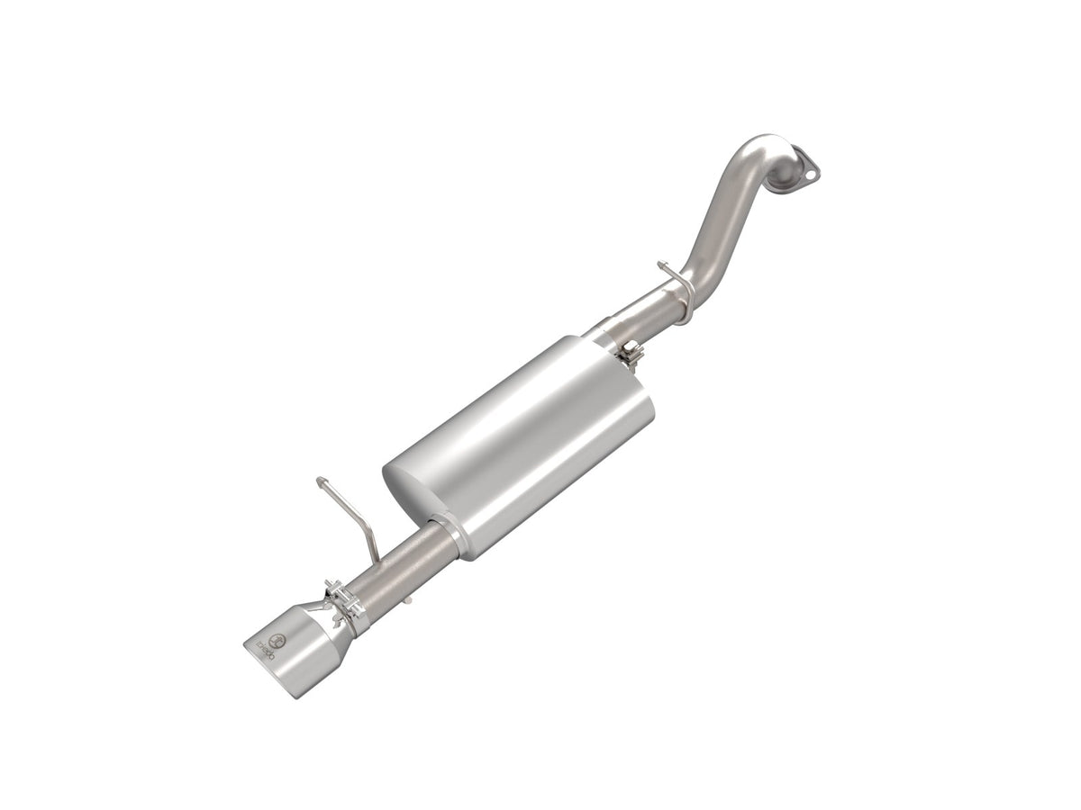 aFe Power Takeda 2-1/2 IN 304 Stainless Steel Axle-Back Exhaust System w/ Polished Tip — Toyota Corolla 14-19 L4-1.8L — 49-36083-P