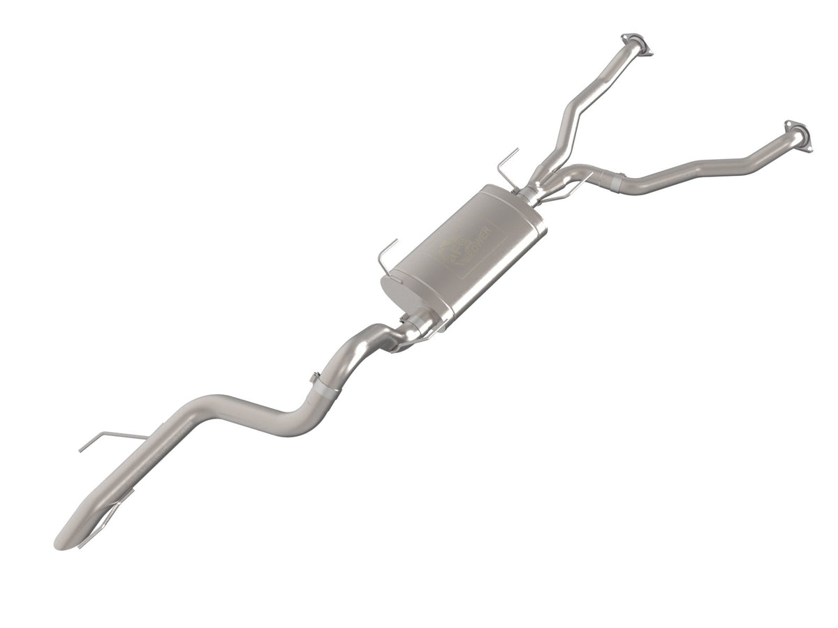 aFe Power Vulcan Series 2-1/2 IN to 3 IN Stainless Steel Cat-Back Hi-Tuck Exhaust System — Lexus GX550 24-26 V6-3.4L (tt) — 49-36085