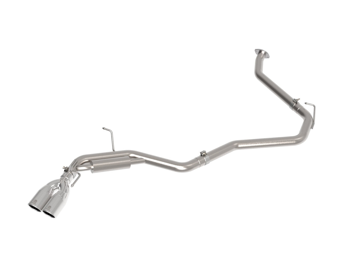 aFe Power Takeda 2-1/2 IN 304 Stainless Steel Cat-Back Exhaust w/ Polished Tip — Toyota Camry 25-26 L4-2.5L — 49-36087-P