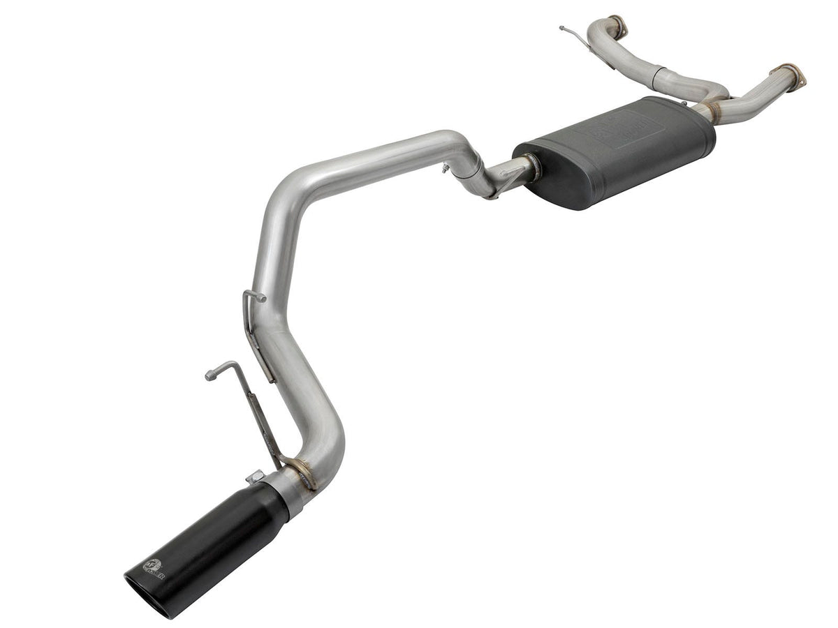 aFe Power MACH Force-Xp 3 IN 304 Stainless Steel Cat-Back Exhaust System — Nissan Patrol (Y62) 10-19 V8-5.6L (400 hp) VK56VD — 49-36114-B