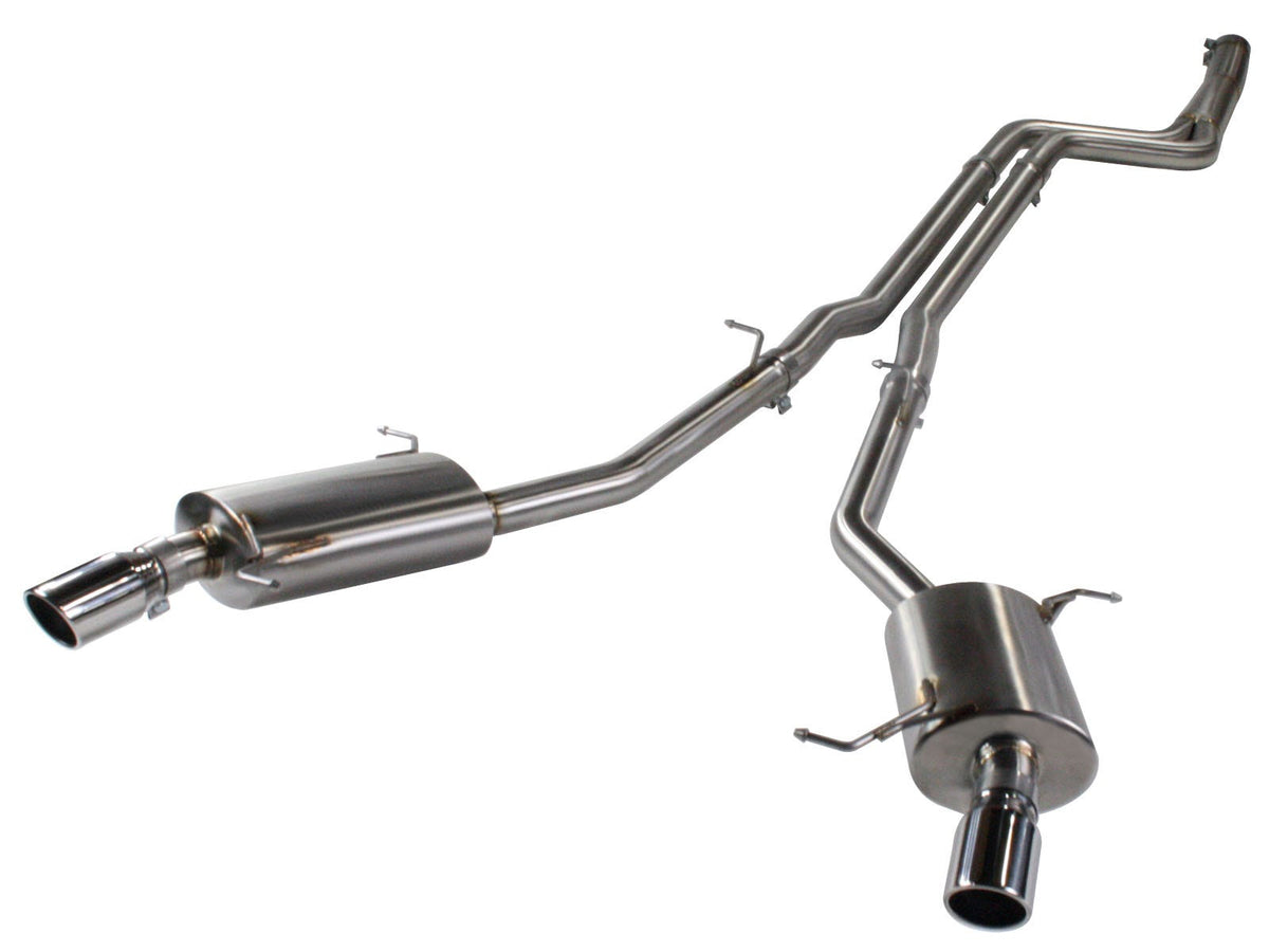 aFe Power MACH Force-Xp 2-1/2 IN 304 Stainless Steel Cat-Back Exhaust System — BMW 535i (F10) 11-16 L6-3.0L (t) N55 — 49-36308