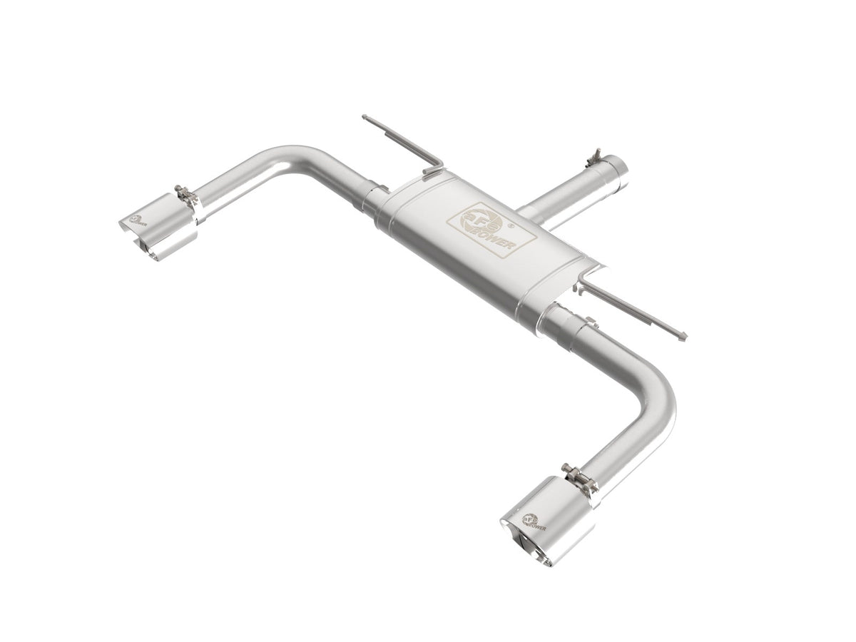 aFe Power MACH Force-Xp 3 IN to 2-1/2 IN 304 Stainless Steel Axle-Back Exhaust System — BMW 228i Gran Coupe (F44) 21-24 L4-2.0L (t) — 49-36355-P