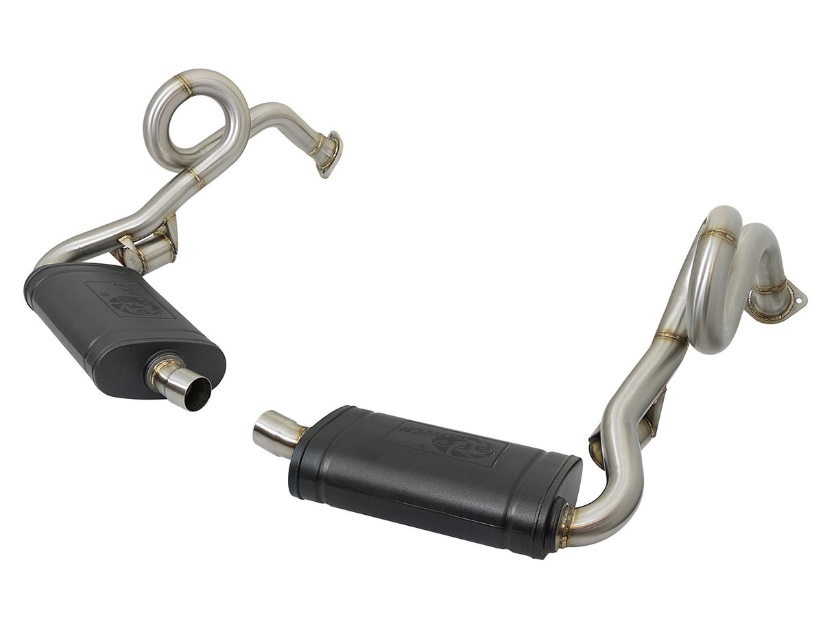 aFe Power MACH Force-Xp 2 IN 304 Stainless Steel Cat-Back Exhaust System — Porsche Cayman S/Boxster S (981) 13-16 H6-2.7L/3.4L — 49-36415