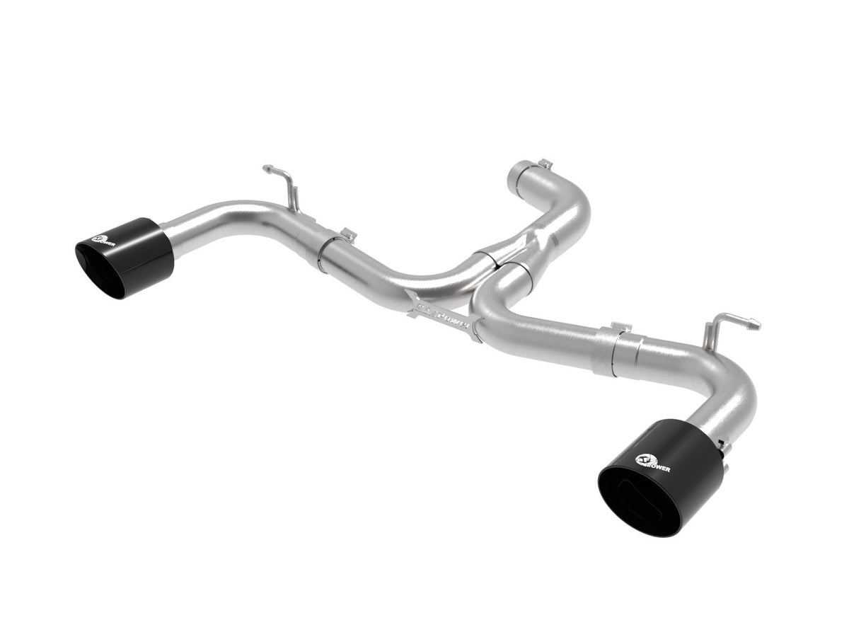 aFe Power MACH Force-Xp 3 IN to 2-1/2 IN 304 Stainless Steel Axle-Back Exhaust System — Volkswagen GTI (MK7.5) 18-21 L4-2.0L (t) — 49-36421-B