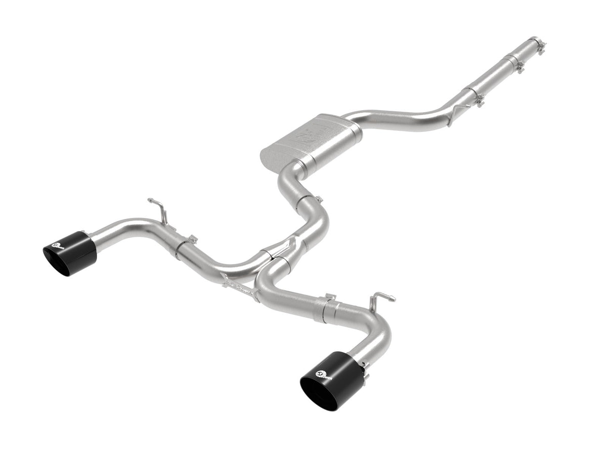 aFe Power MACH Force-Xp 3 IN to 2-1/2 IN 304 Stainless Steel Cat-Back Exhaust System — Volkswagen GTI (MK7.5) 18-21 L4-2.0L (t) — 49-36422-B
