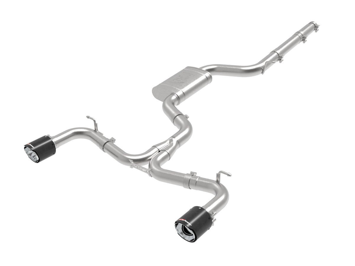 aFe Power MACH Force-Xp 3 IN to 2-1/2 IN 304 Stainless Steel Cat-Back Exhaust System — Volkswagen GTI (MK7.5) 18-21 L4-2.0L (t) — 49-36422-C