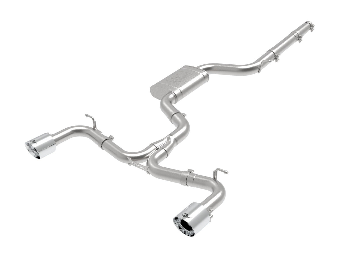 aFe Power MACH Force-Xp 3 IN to 2-1/2 IN 304 Stainless Steel Cat-Back Exhaust System — Volkswagen GTI (MK7.5) 18-21 L4-2.0L (t) — 49-36422-P