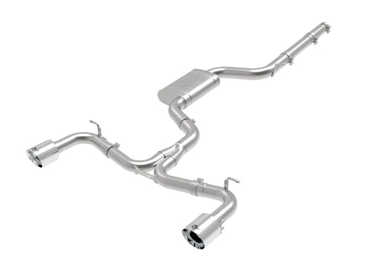 aFe Power MACH Force-Xp 3 IN to 2-1/2 IN 304 Stainless Steel Cat-Back Exhaust System — Volkswagen GTI (MK7.5) 18-21 L4-2.0L (t) — 49-36422-P