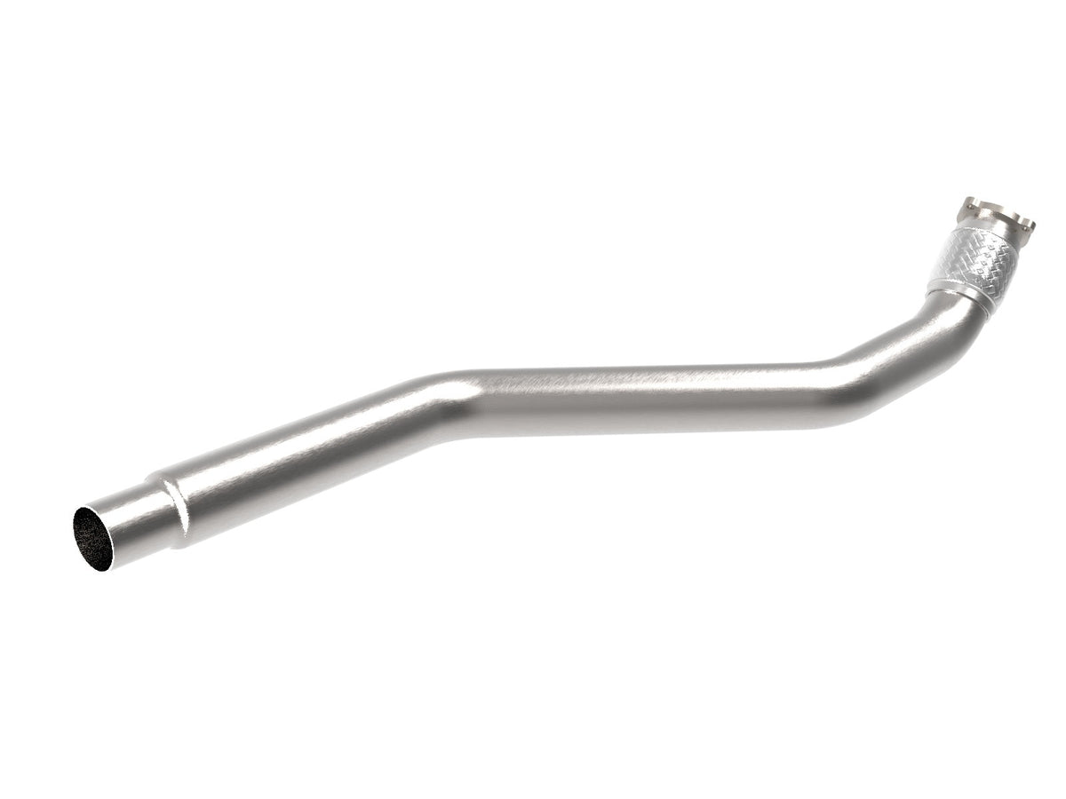 aFe Power MACH Force-Xp 3 IN 304 Stainless Steel Mid-Pipe with Resonator Delete — Audi A4/A5 (B8) 09-16 L4-2.0L (t) — 49-36428