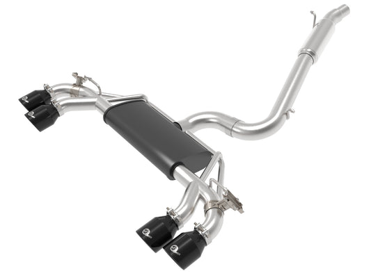 aFe Power MACH Force-Xp 3 IN to 2-1/2 IN 304 Stainless Steel Cat-Back Exhaust System — Volkswagen Golf R 15-19 L4-2.0L (t) — 49-36430-B